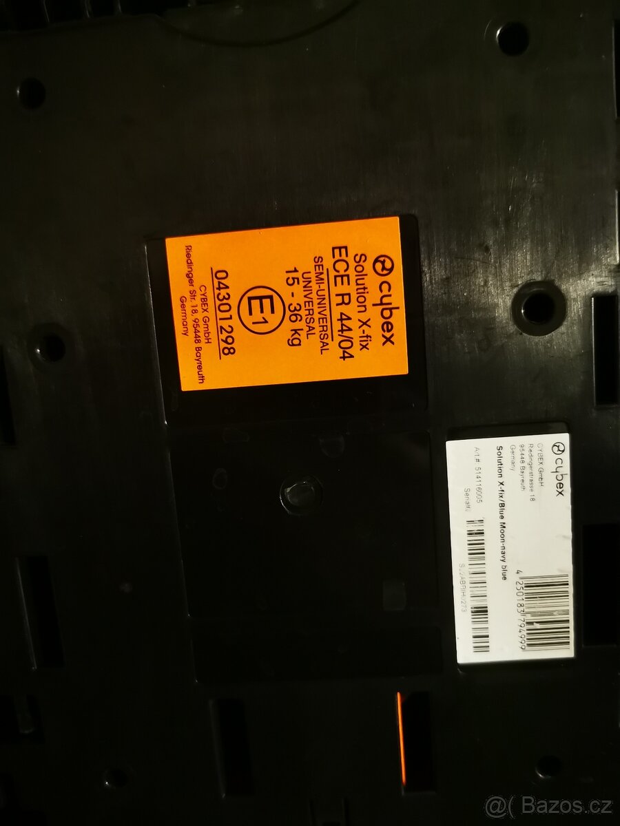 CYBEX Dětská autosedačka Solution X-Fix, ISOFIX - 2