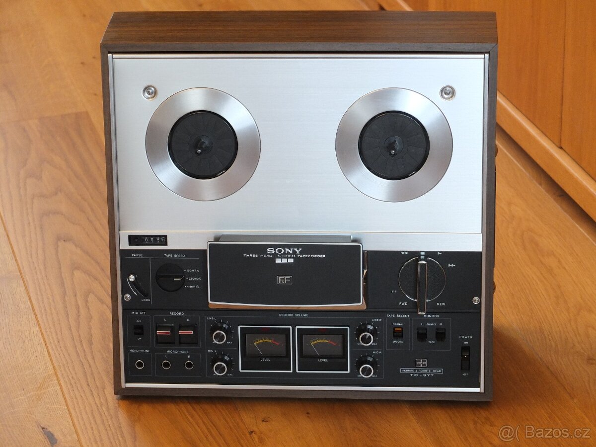 SONY TC-377Stereo Tape Recorder(1973-1976)Top - 2