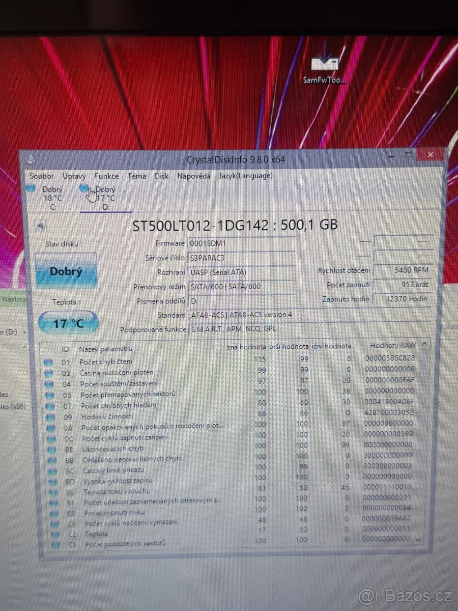 Seagate 2.5” 500GB - 2