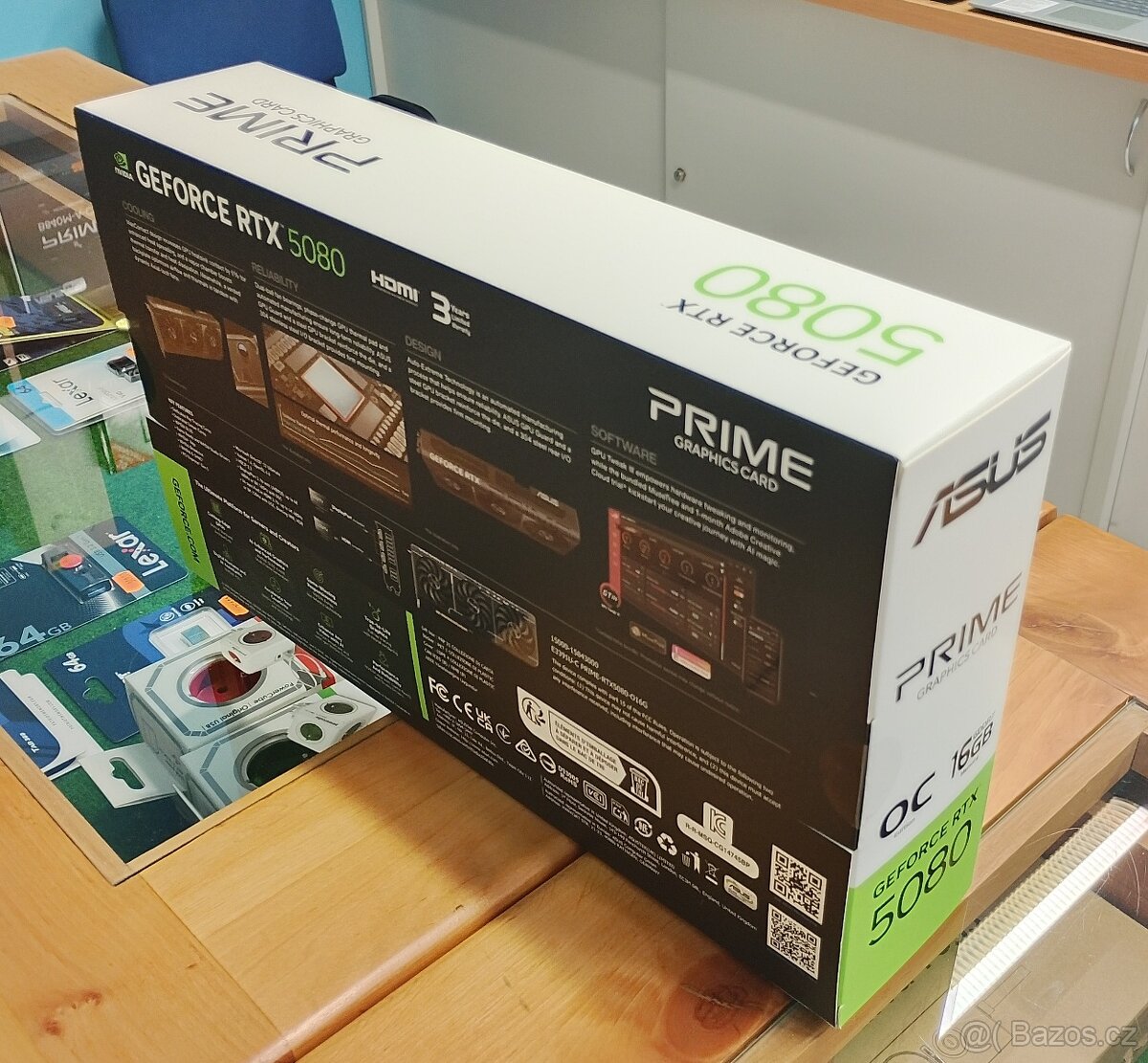 nová ASUS GeForce RTX 5080 Prime 16GB OC - 2