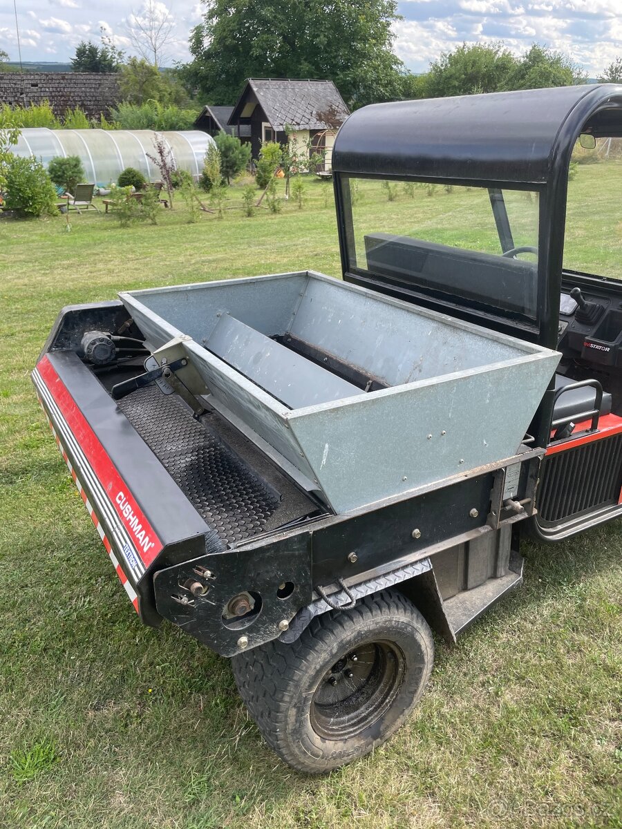pískovačka Cushman TD 1500 - 2