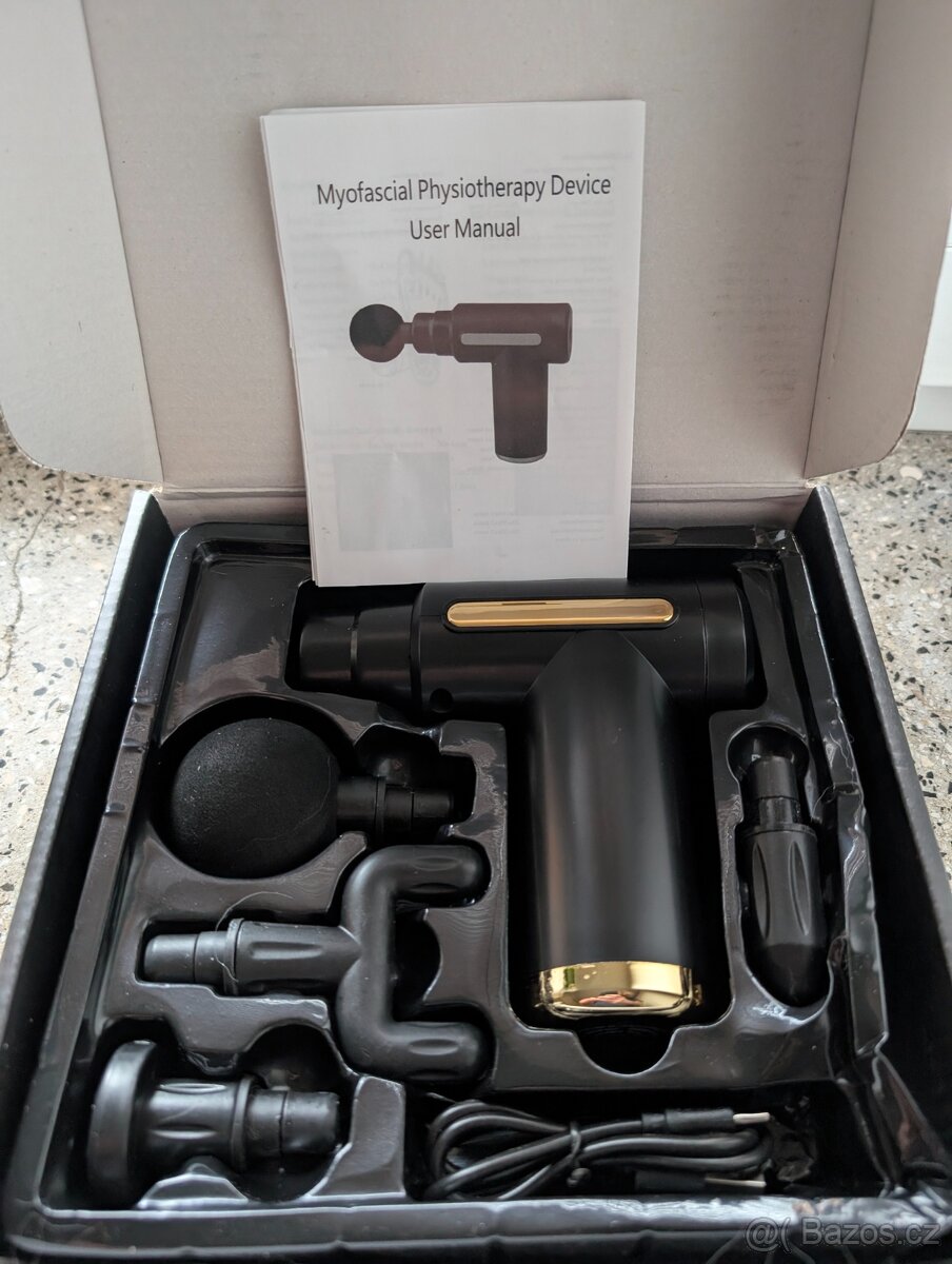 Masážní přístroj Pistole gun - 2