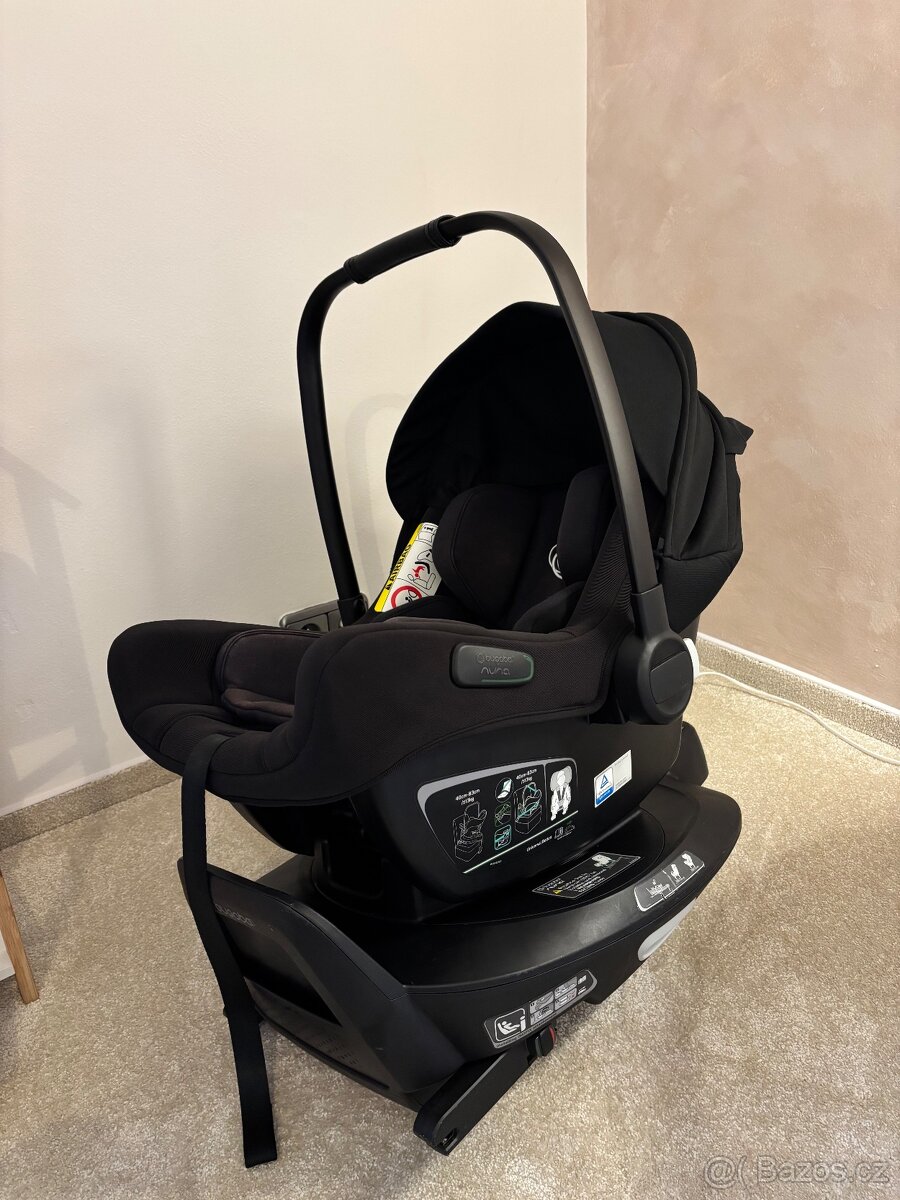 Autosedačka vajíčko Bugaboo Nuna turtle air - 2