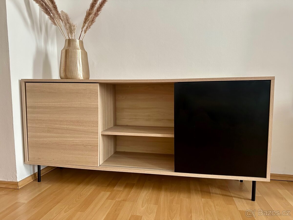 Komoda a TV stolek s posuvnými dvířky - 2