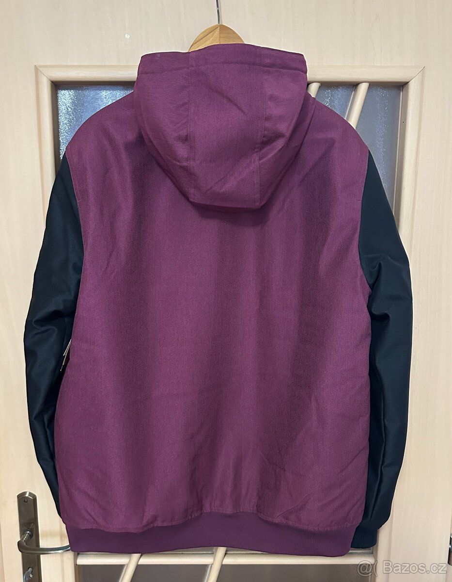 zimní bunda Vans vínová/černá - M - Nová s visačkou - 2