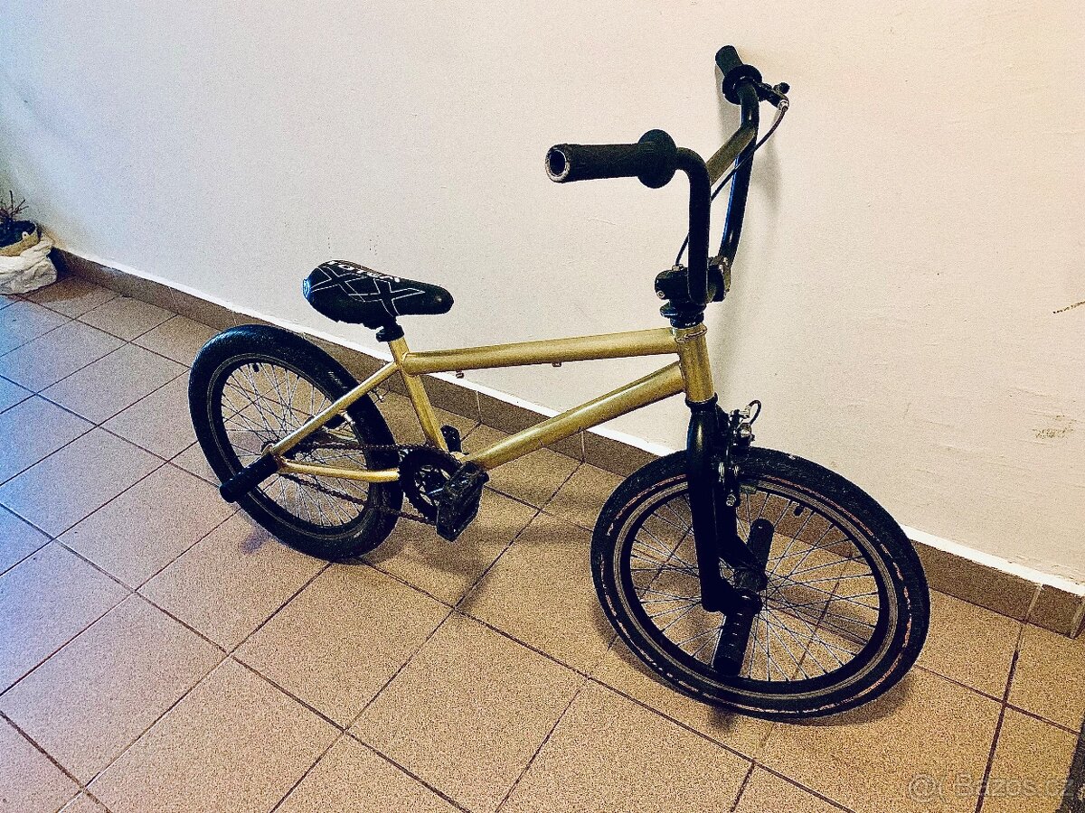 Freestyle Bmx - pozlacené - 2