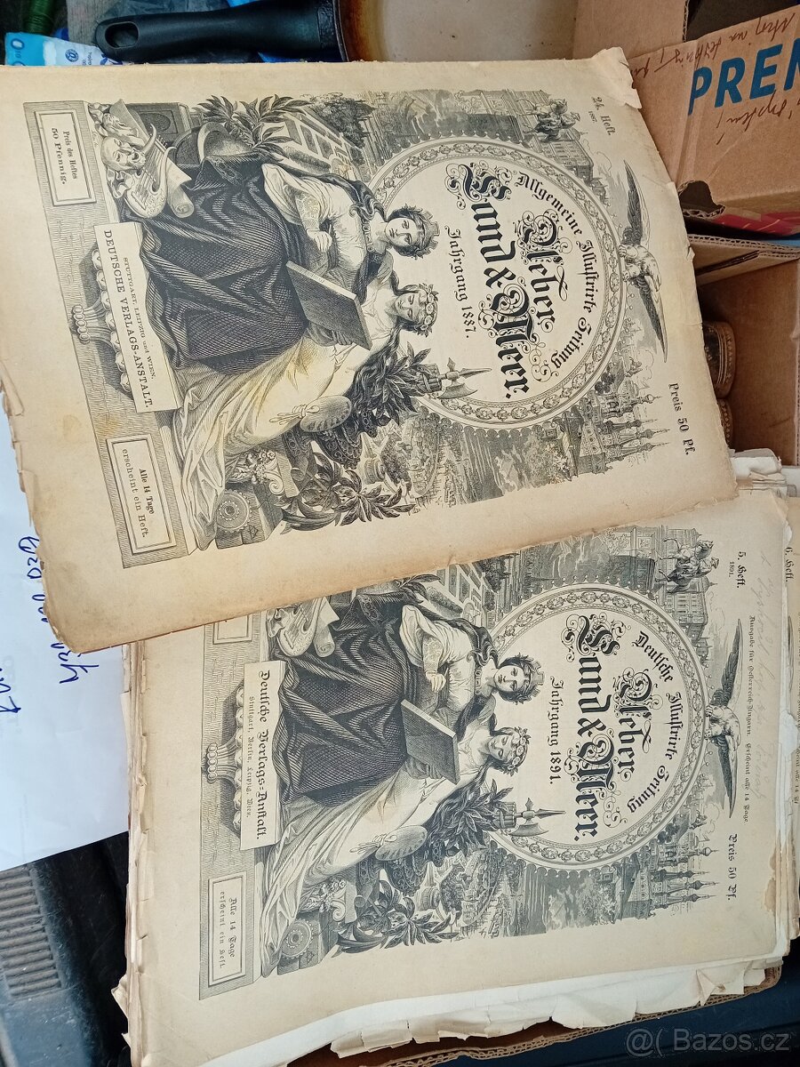 Starožitné knihy, noviny - 2