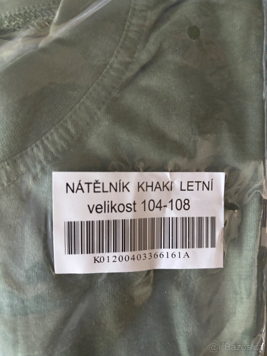 Vojenské triko - nové - 2