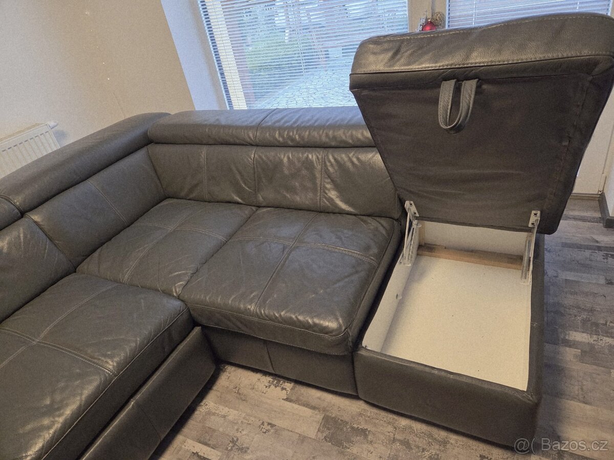 Kožená sedačka - 2