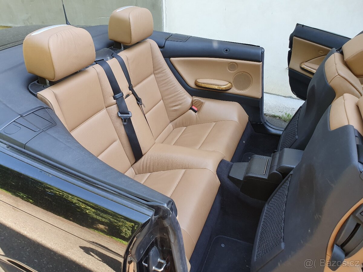 BMW E46 Cabrio - kožené sedačky - 2