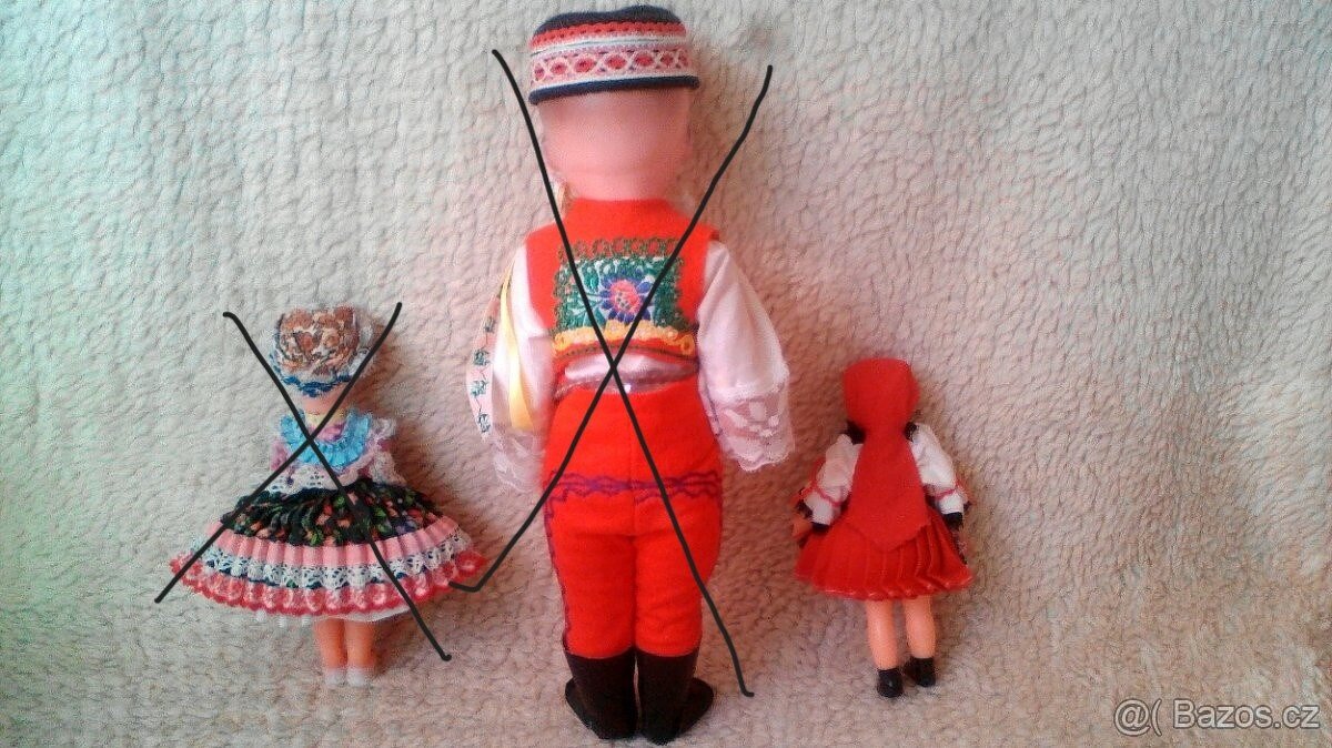 Vintage : krojovaná panenka, plyšové hračky - 2