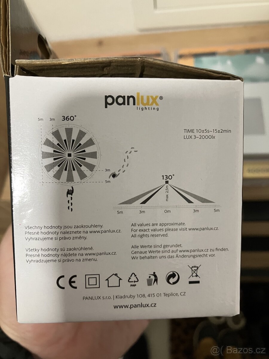 senzor pohybu 360st. Panlux - 2