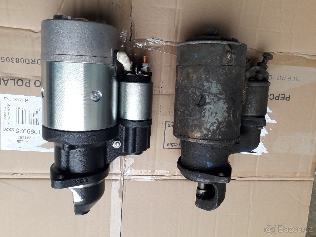 ZESÍLENÝ STARTER MOTORU NA TATRU T603 - 2