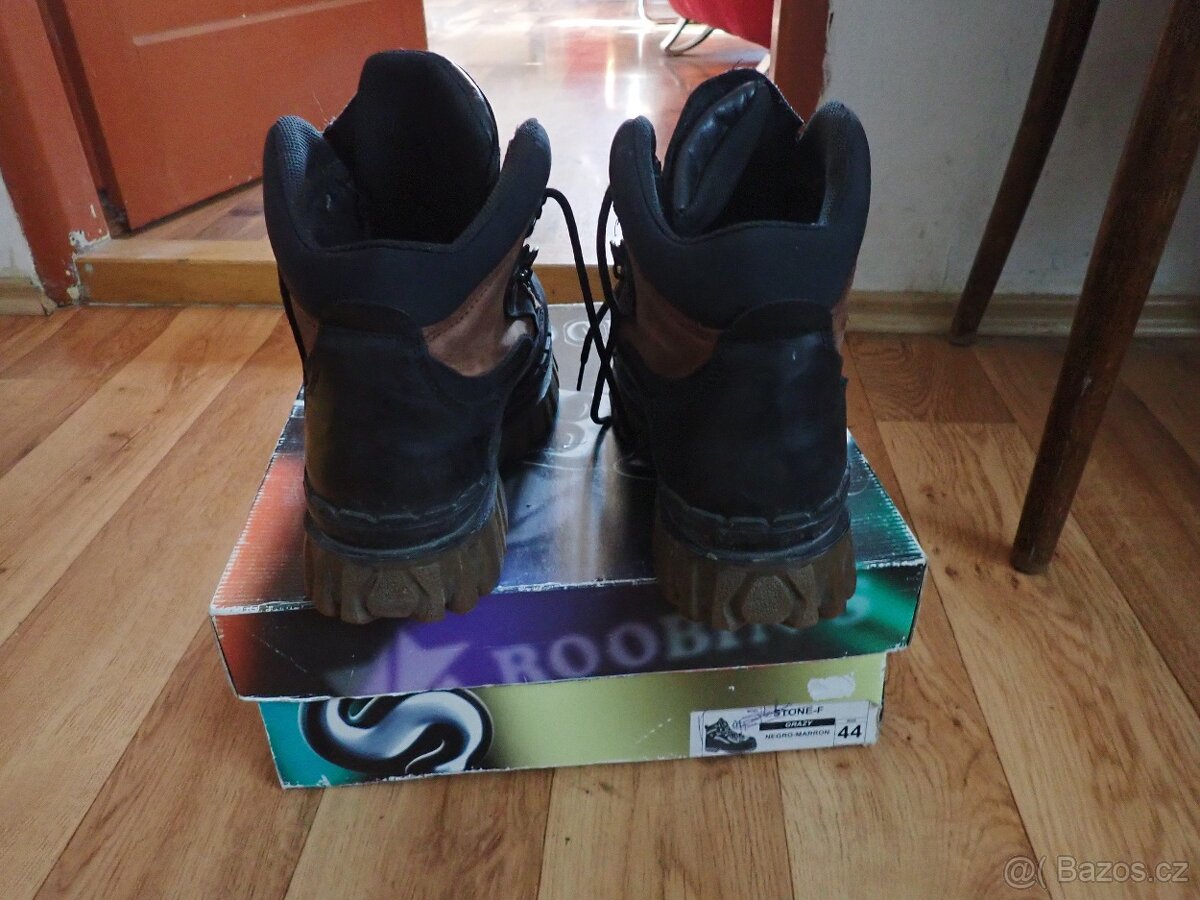 Boty kožené - ROOBINS vel. 44 - 2