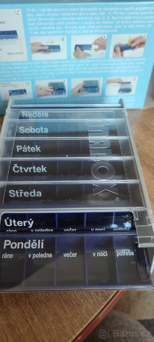 Dávkovač na lekyANABOX na 7 dni - 2