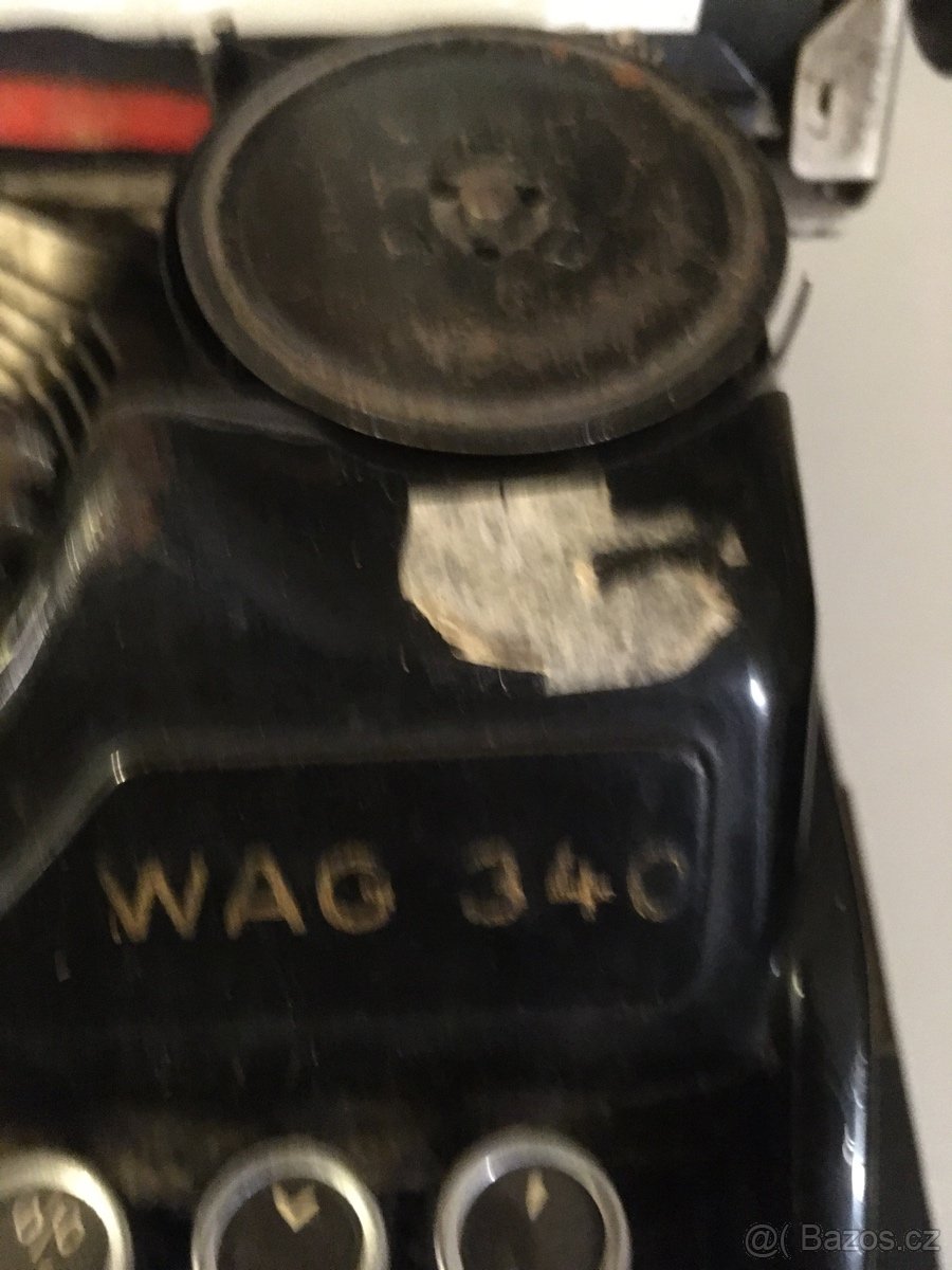 Wanderer WAG 340 (1936) Psaci Stroj - 2