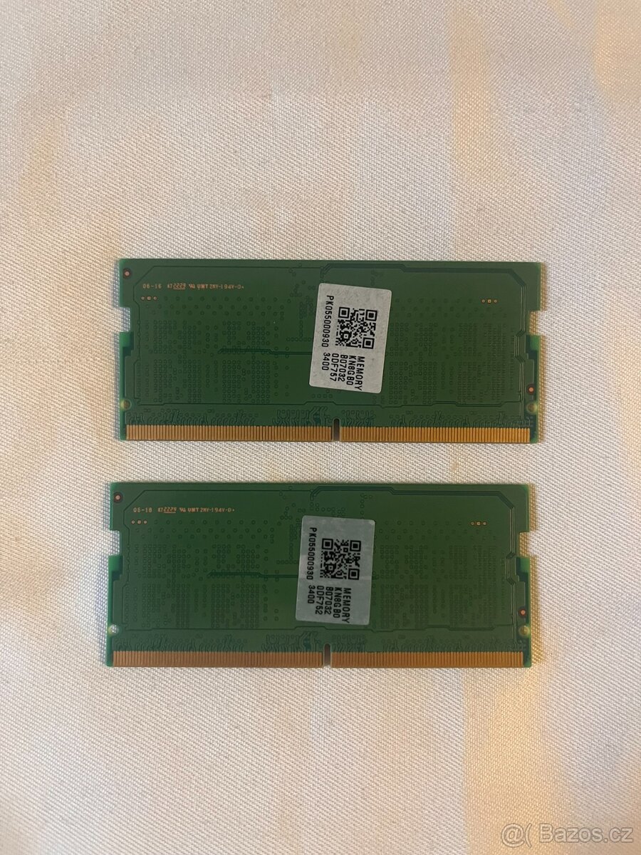 SAMSUNG SODIMM DDR5-4800 CL-40 2x8GB - 2