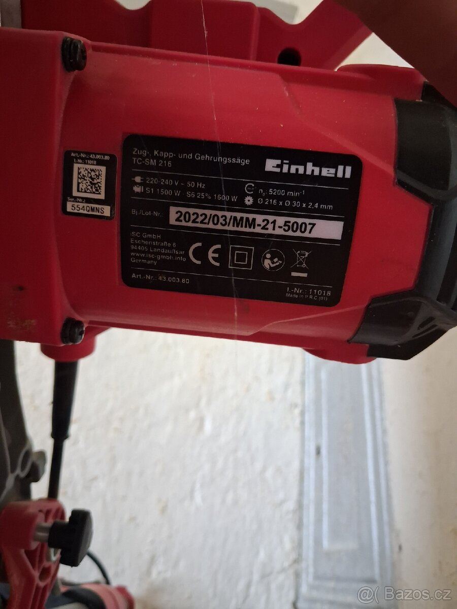 Pokosová pila Einhel TC SM216 - 2