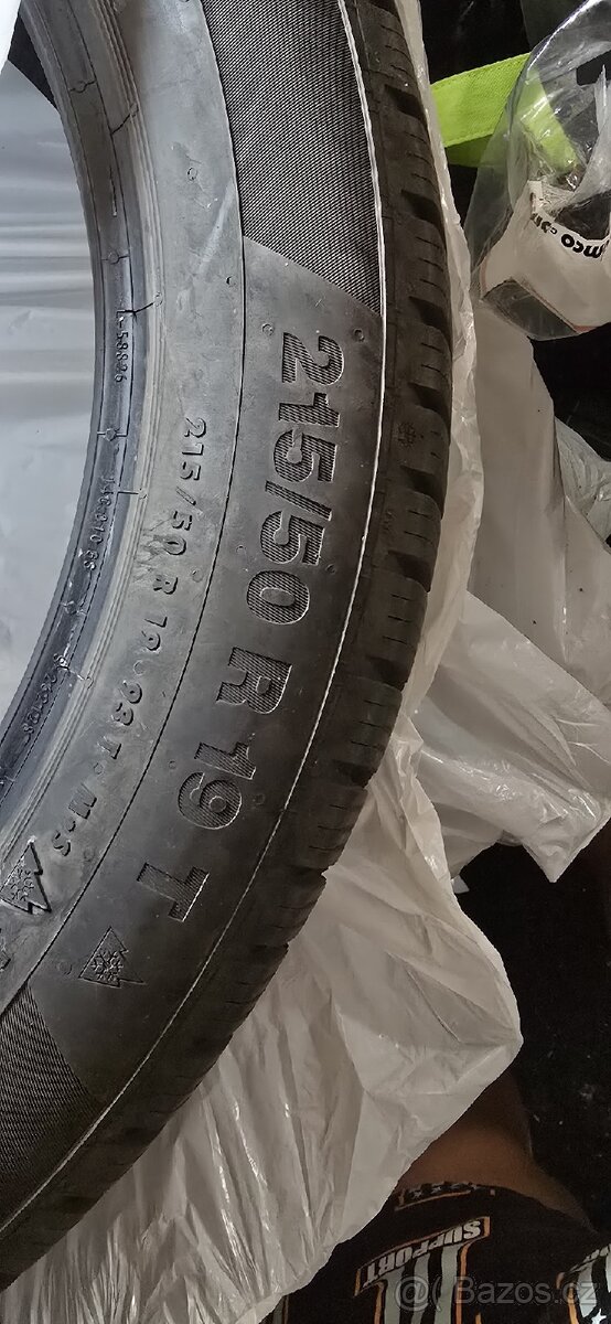 Zimní pneu continental 215/50r19 - 2