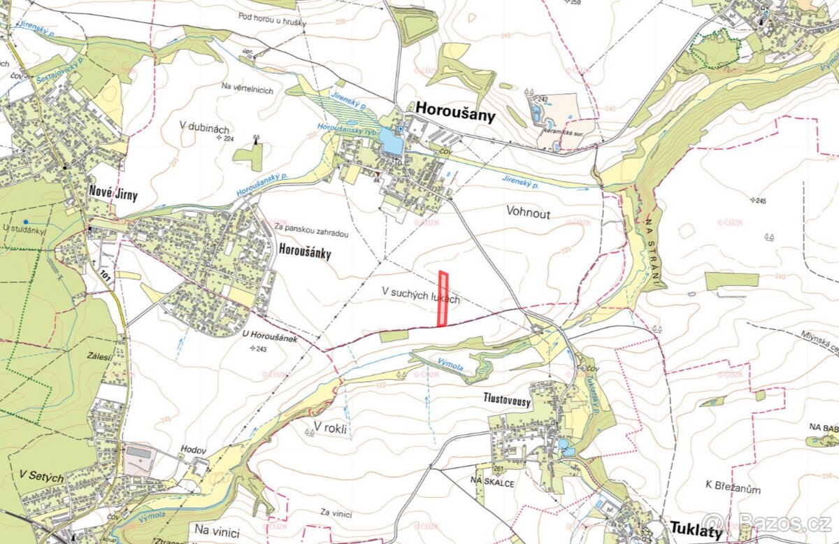 Zemědělská půda, prodej, Horoušany, Praha východ - 2