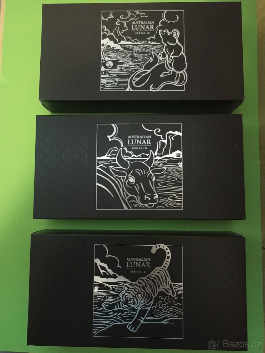 Lunarní serie 3x1oz ročník 2020 Year of the Mouse - 2