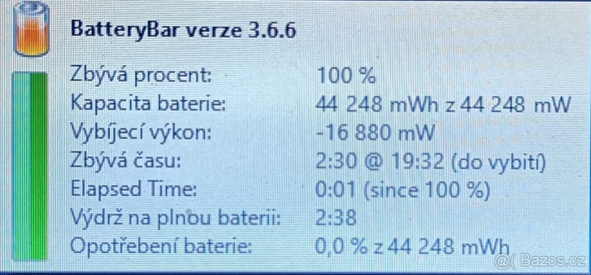 HP EliteBook 8470p,i5-3360M,WIN 10,HDD 500GB,RAM 8GB,14palců - 2