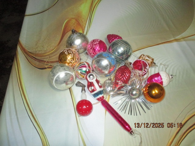starožitné vánoční ozdoby - prodej - 2