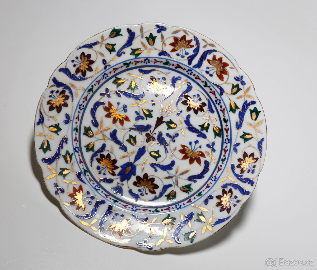 Malovaný talíř - Březová Pirkenhammer 1810 - 1846 - 2