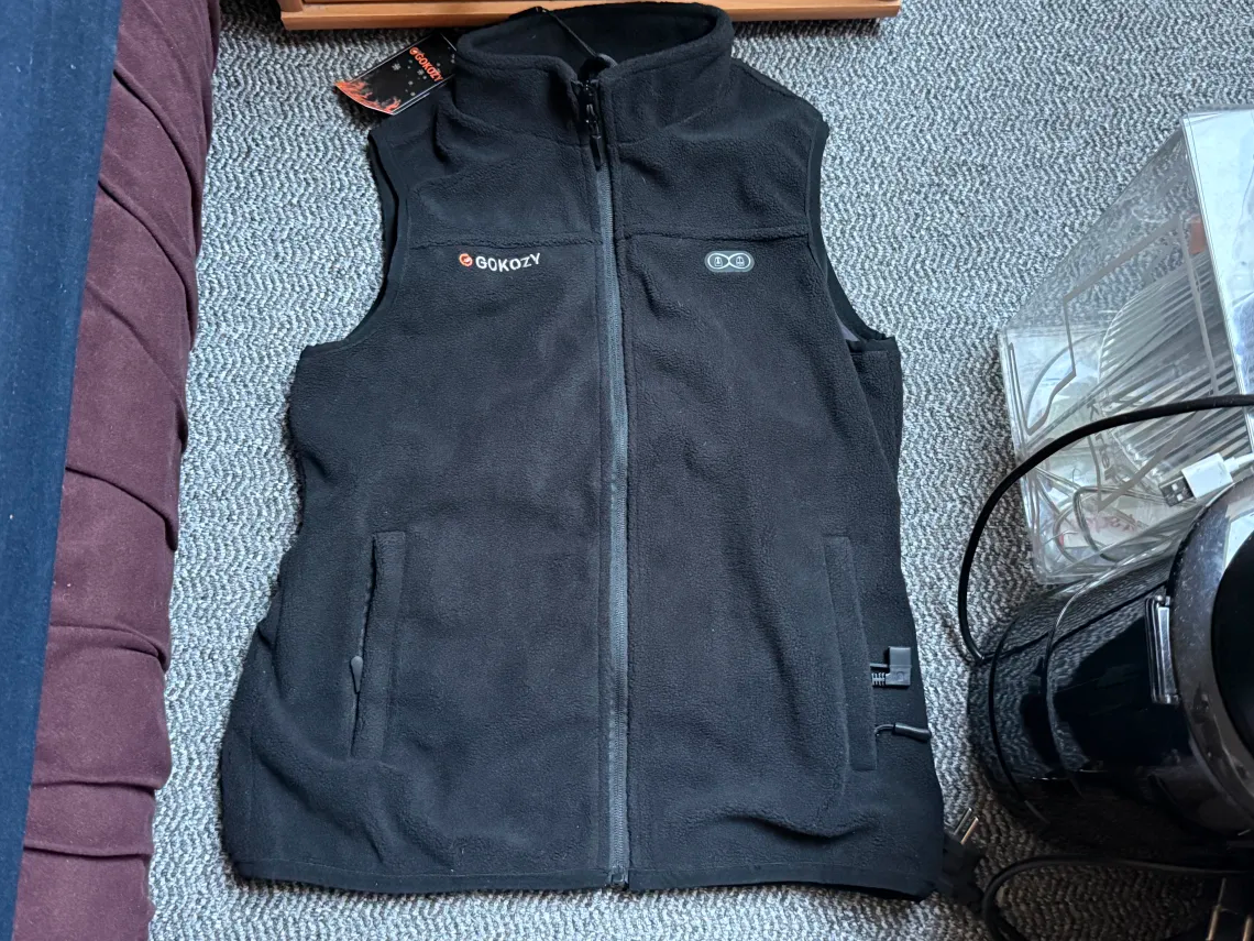 Gokozy vyhřívaná vesta z polarového fleecu vel.S - 2