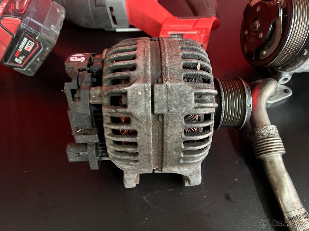 Klimakompresor alternátor tandem pumpy - 2