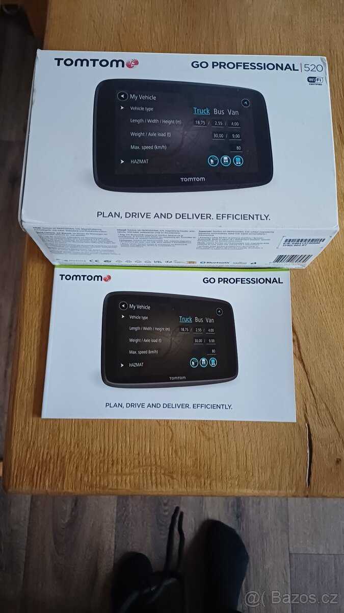 TomTom GO Professional 520 EU – profi truck/bus navigace, - 2