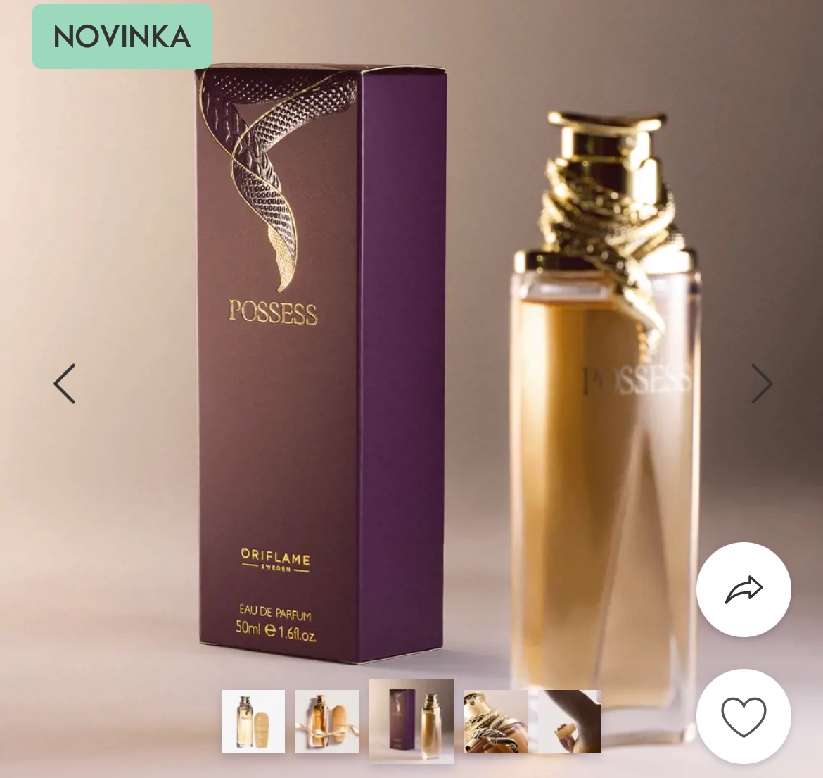 DÁRKOVÁ SADA POSSESS PRO ŽENY ORIFLAME - 2