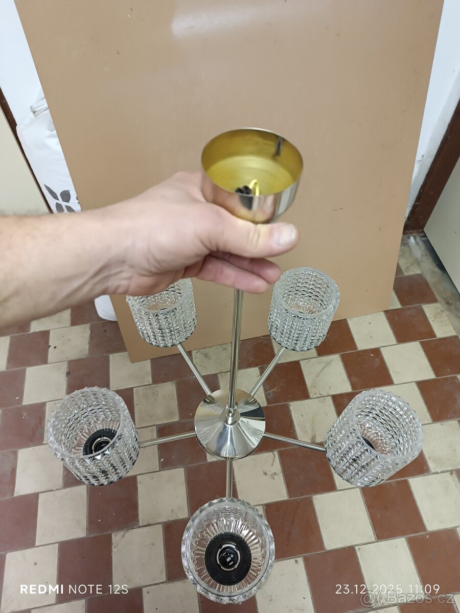 Starý , retro lustr - 2