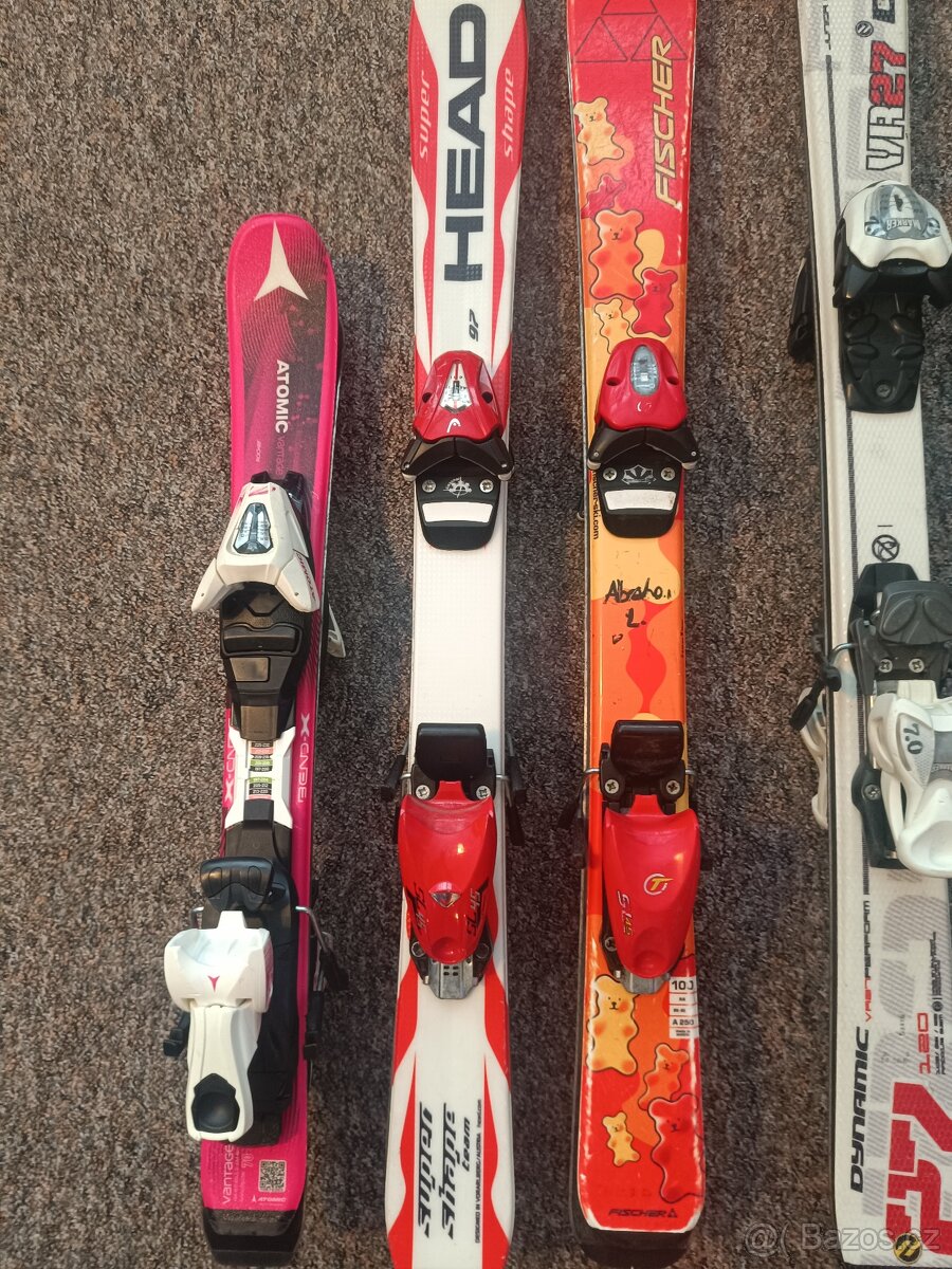 Lyže 70cm, 100 a 120cm - 2