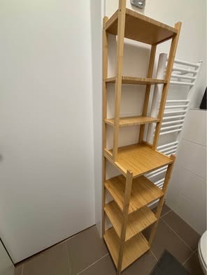 Bambusový policový díl/stojna - IKEA - 2