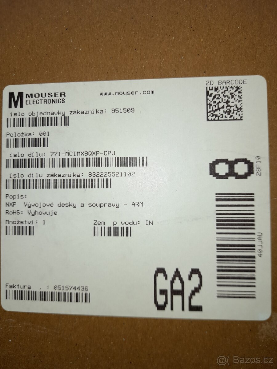 Nxp MCIMX8QXP vývojová sada - 2