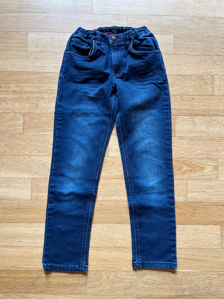 2x Dívčí kalhoty 134-140 - 2