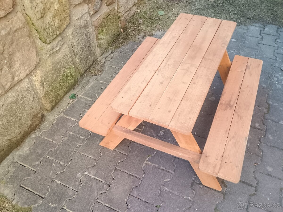 dětská lavice smrk - 2