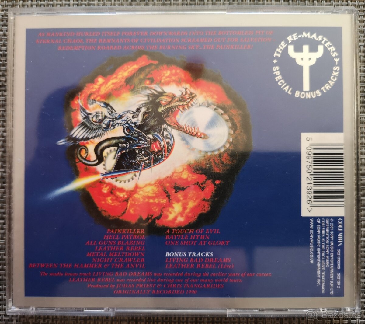 CD "JUDAS PRIEST - PAINKILLER" - 2