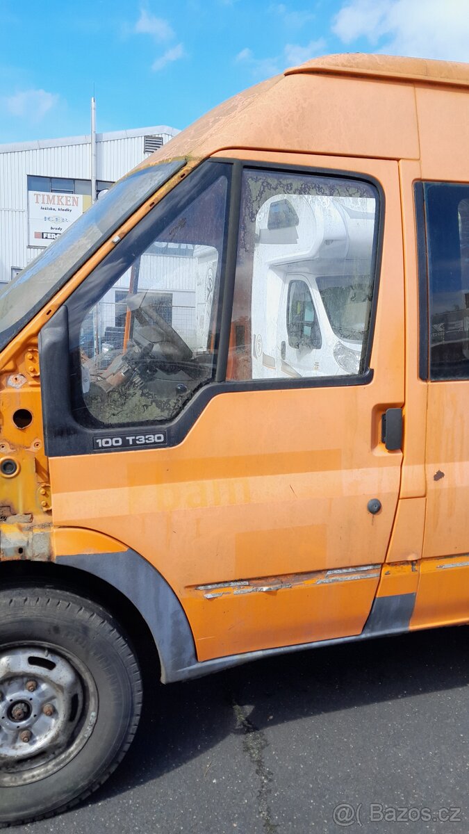 Ford transit dveře, kapota, díly r.2000 - 2