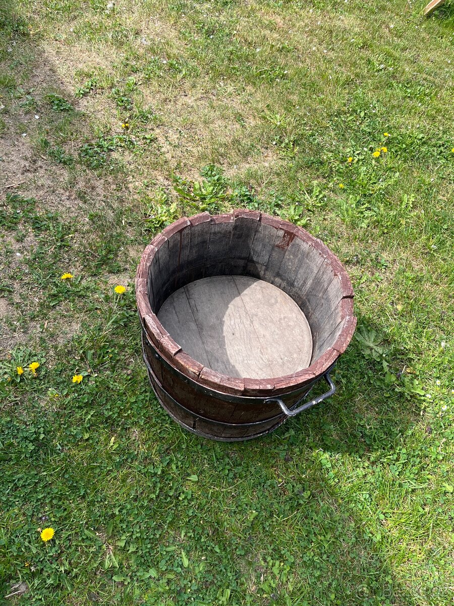Dřevěné vědro - 2