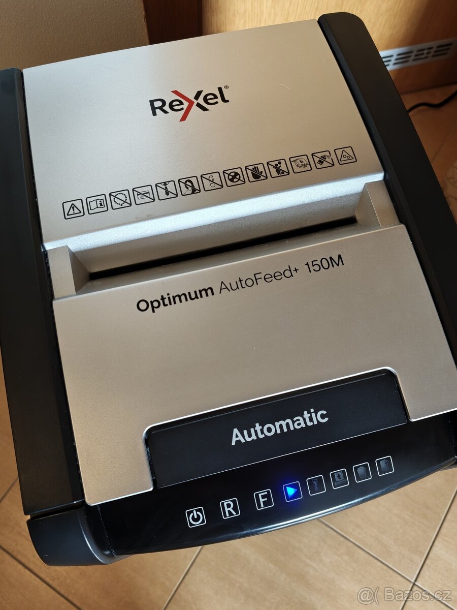 Skartovačka Rexel Optimum AutoFeed+ 150M (automatické podává - 2