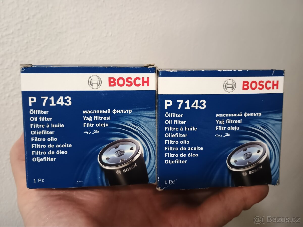 Olejový filtr BOSCH P 7143 2 ks - 2