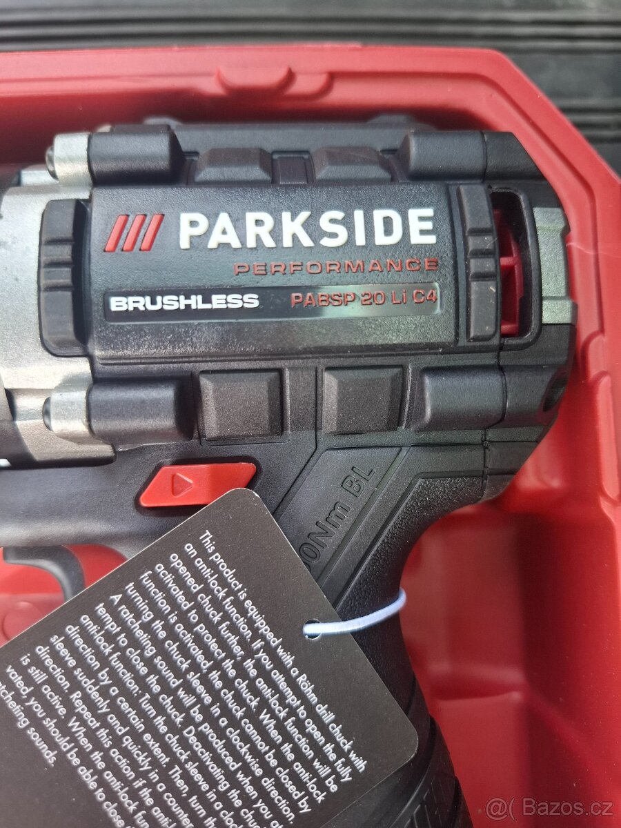 Aku vrtačka Parkside Performance PABSP 20 - Li C4 - 2
