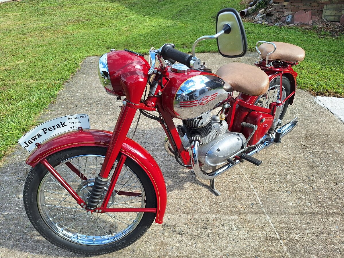 Jawa 250 pérák - 2