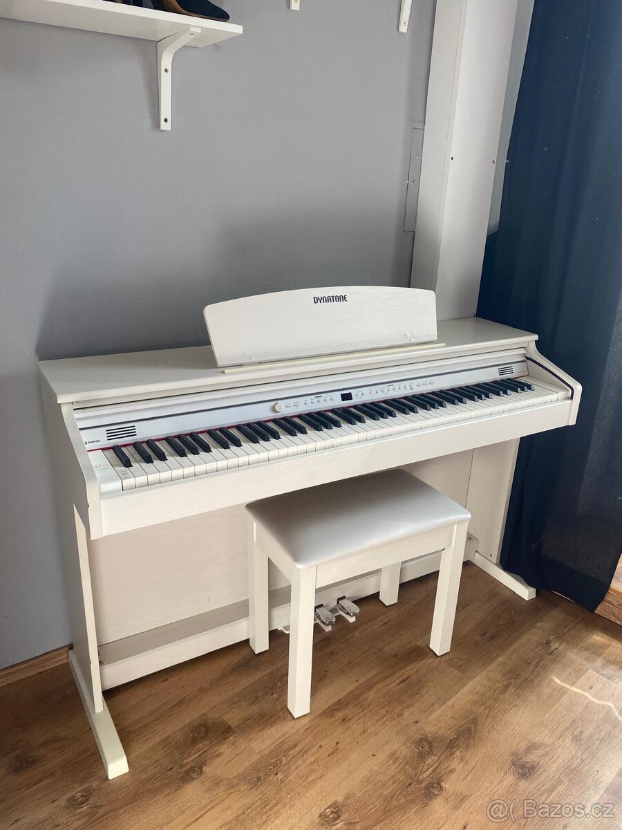 Dynatone SLP-150 digitální piano – bílé - 2