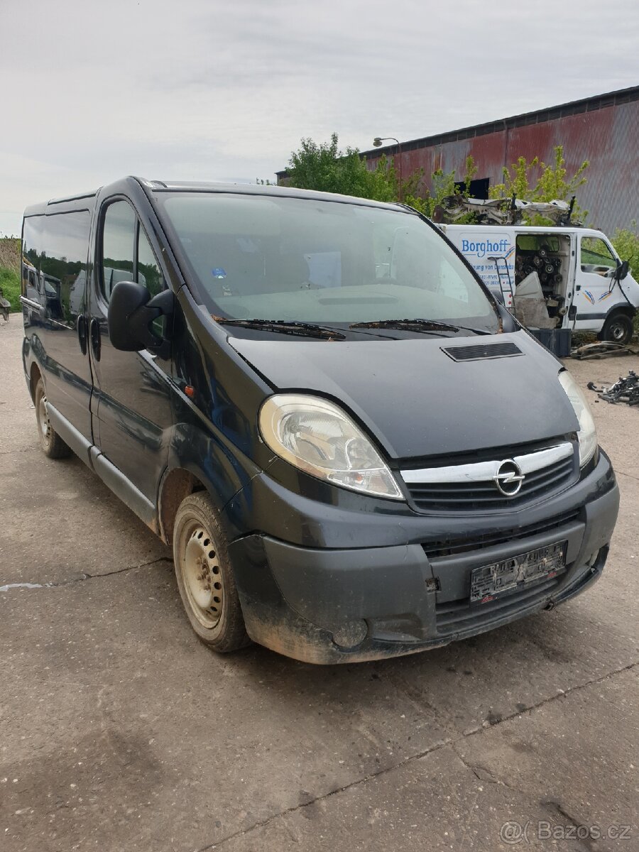 Renault Vivaro, Trafic 2.5 dci r.v.2010 náhradní díly. - 2