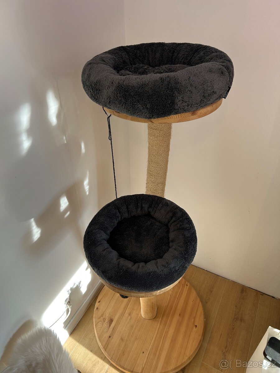 Kočičí škrabadlo, kočičí strom odpočívadlo pelíšek - 2