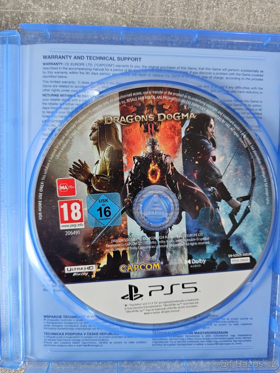 Prodám Dragon´s Dogma 2 na PS5 - 2