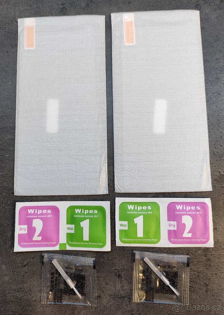 2 ochranná skla + 2 sady pro aplikaci Xiaomi Redmi Note 5Pro - 2
